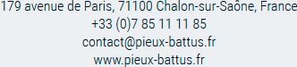 coulon pieux battus contact informations